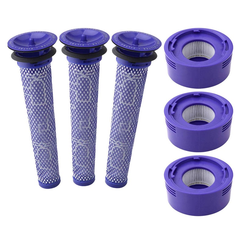 Hechuang Filters kit for Dyson V7, V8 Animal And Absolute Vacuum, Replacement Parts (DY-96566101) and Post- Filter (DY-96747801)â€¦ - Image 1